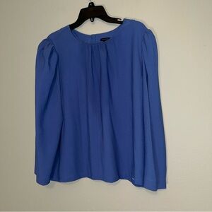 Ann Taylor Button Up The Back 100% Polyester Top Size XL